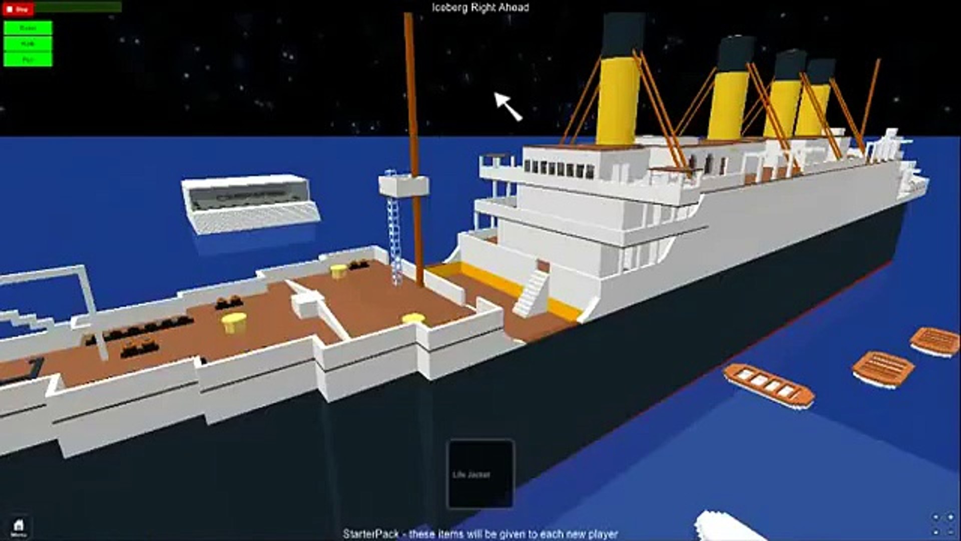 Roblox Titanic Simulation 2011 Video Dailymotion - roblox titanic surviving the sinking part 2