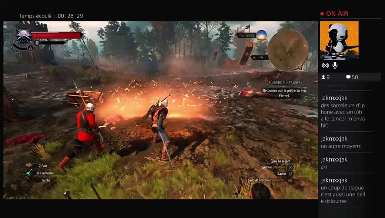 2015-06-14 Live The Witcher III part 2