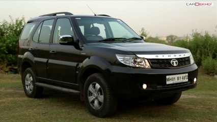 How to Open Fuel Lid in 2015 Tata Safari Storme - CarDekho.com