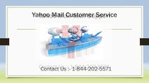 Yahoo Customer Support Service Number 1-844-202-5571