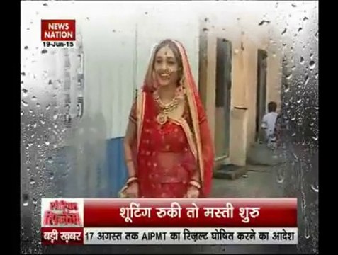 Shooting Ruki Toh Meera,Tolu,Molu Aur Vidhya Ki Ho Gayi Masti Sharu - Saath Nibhana Saathiya - 20 June 2015