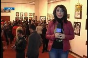 يوم جديد - تقرير ميداني عن إفتتاح المعرض التشكيلي للرسامة مجد الغزو