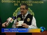 Incautan gran cantidad de pasaportes falsos en Villa el Salvador