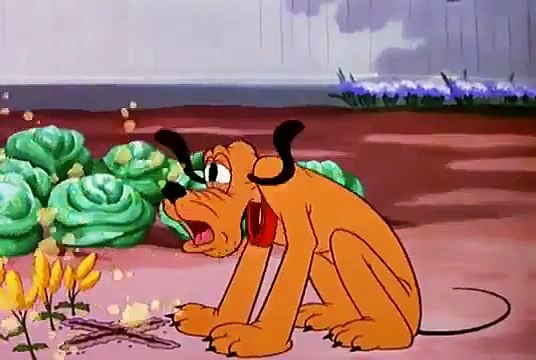 Old Disney Cartoons Pluto Bone Bandit