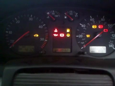 Cold start Passat b5 1.9 Tdi AFN with all 4 plugs burned