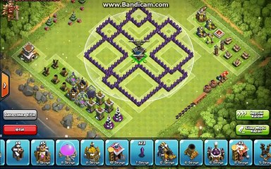 Clash of Clans 7. Seviye Köy Düzeni (Ganimet ve Kupa)