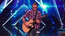 2015 America's Got Talent  Johnny Shelton Sings A Touching Original Song