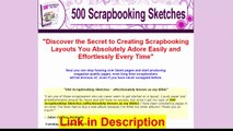 500 scrapbooking sketches book