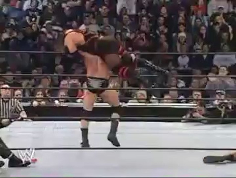 WWE - Brock Lesnar F5 Against Kane - Royal Rumble 2003