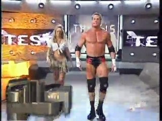 Test w/Stacy Keibler vs. Booker T