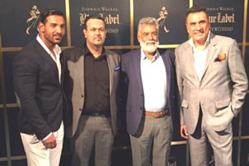 John Abraham celebrates Father's Day with his dad