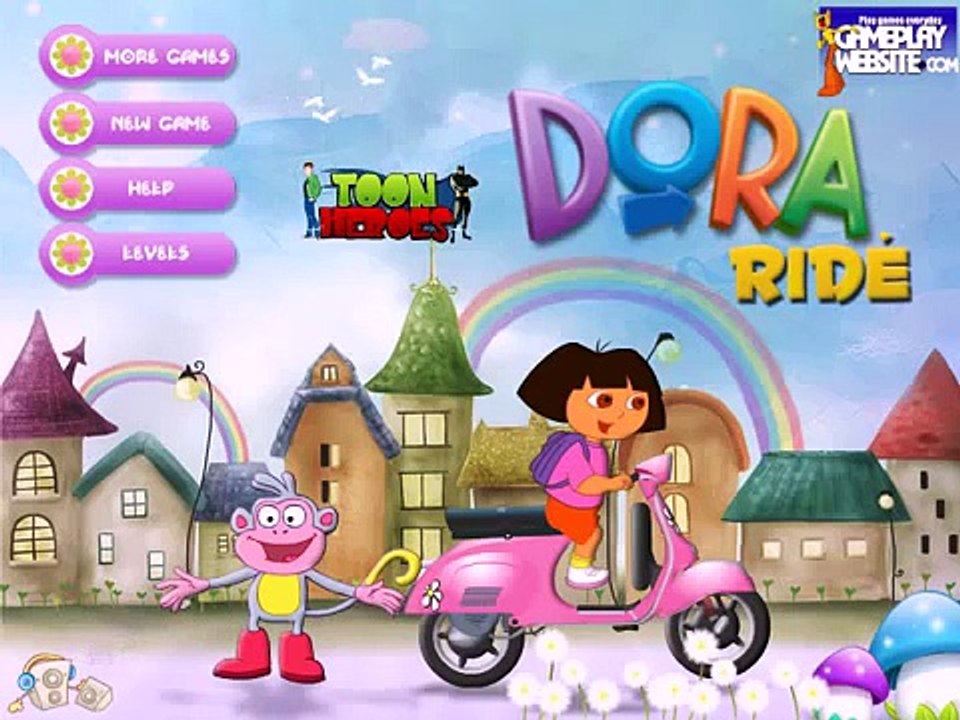 Dora Online Game Children Gameplay Video - Baby Girl Games