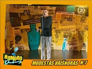 Modestas Vaišnoras "Humoro klubas" (2009.01.12)