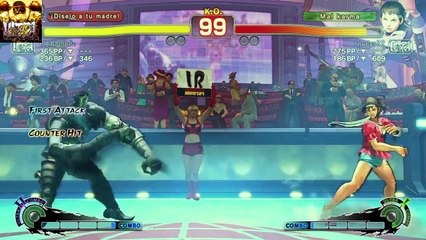 ULTRA STREET FIGHTER IV PS4 Partida igualada