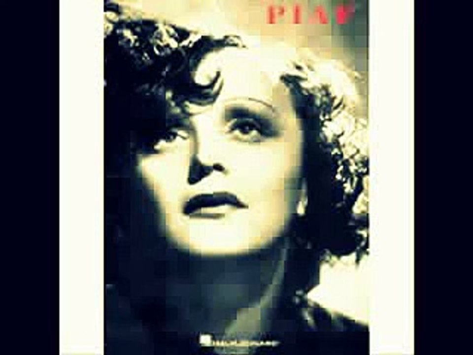 Edith Piaf. La Vie En Rose. Lyrics French - English