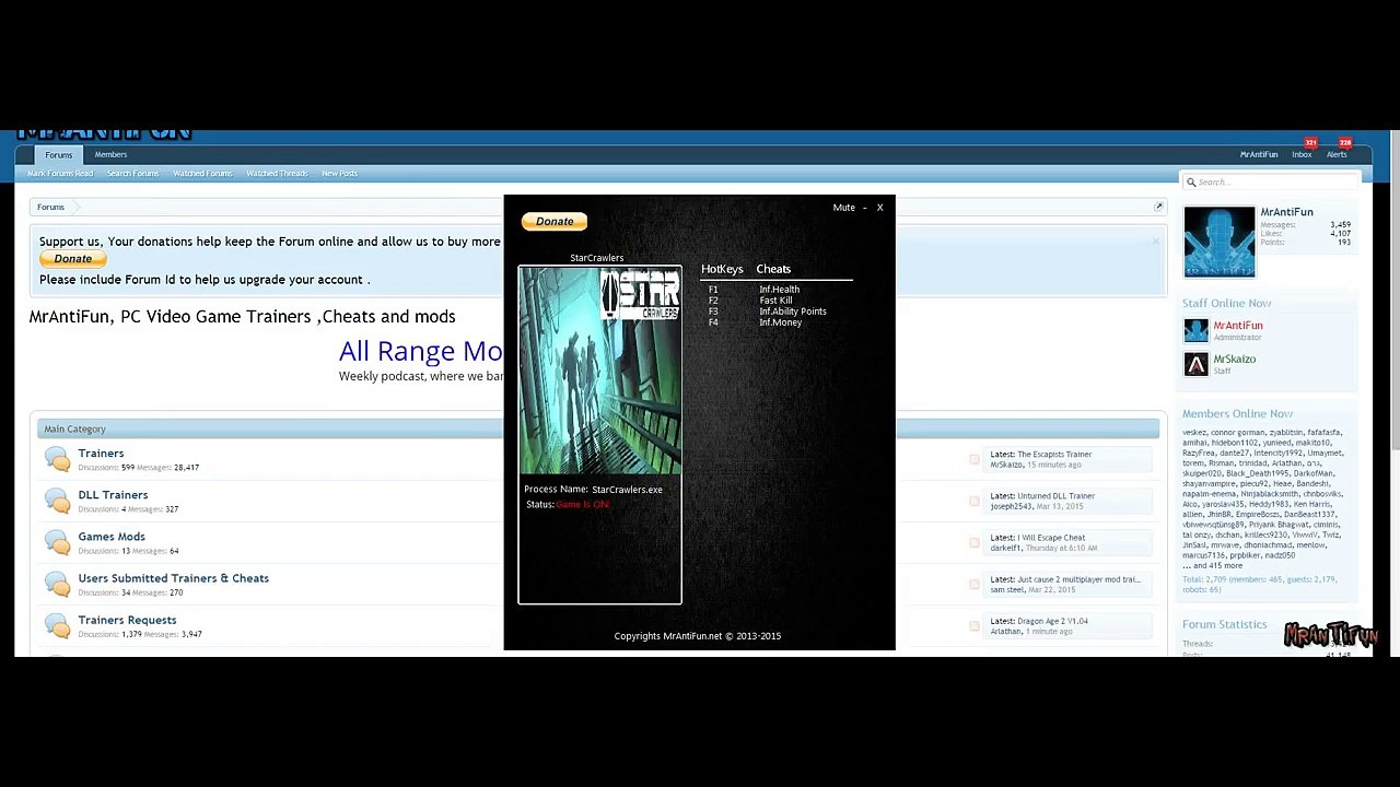 StarCrawlers Trainer +4