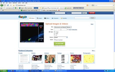 how to upload image & get its image URL and put in to forum topic