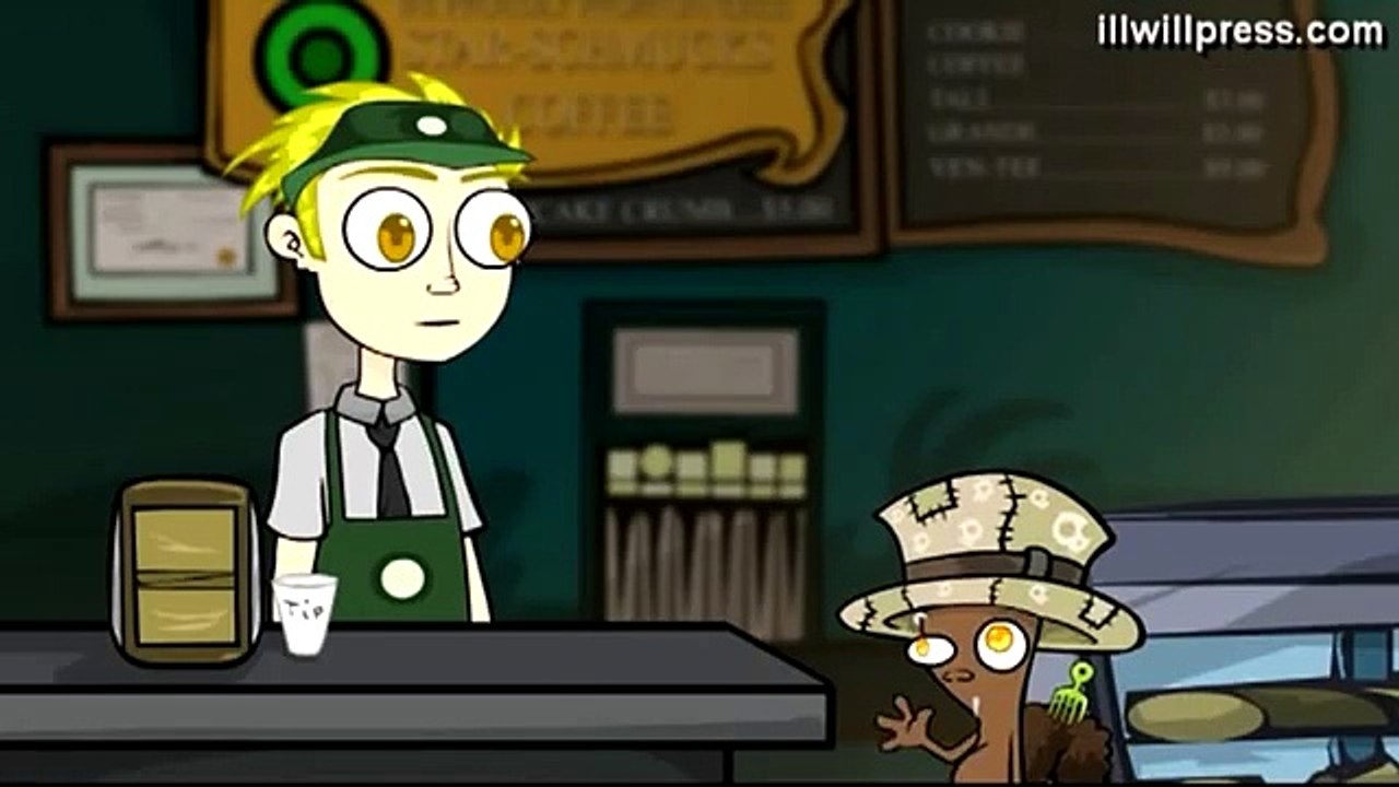Racist Coffee : Foamy The Squirrel