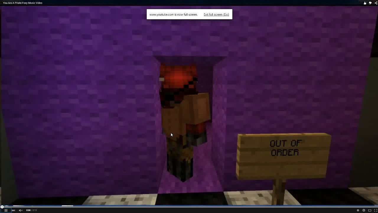 FNAF FOXY: You Are A Pirate Music Video
