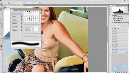 Photoshop transformation: From thin to fat
