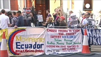 Assange: tres años confinado en la embajada de Ecuador