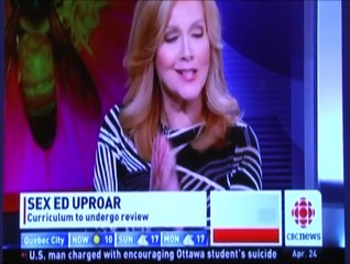 Ontario SexEd Curriculum on CBC News f/ Shannon Boodram