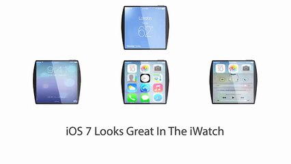 iWatch Concept   1 6 Inch Display, 3MP Camera, iOS 7