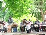 West African drums and drunk guy