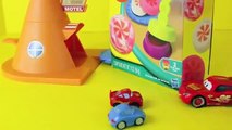 Play Doh Lightning McQueen Family Fun Night with Sally Micro Drifters Disney Cars Play Doh Candy