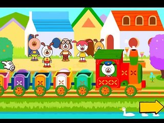 기차를 타고  재미나라 게임 Full Cartoon Korean Game