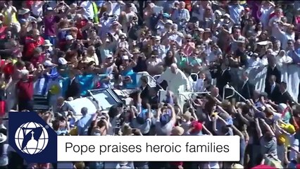 When you care for a sick family member, you are a 'hidden hero,' Pope says