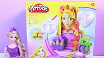 Play Doh Princess Rapunzel Hair Designs Playset from Tangled Disney film Disney Princess Dolls