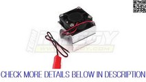 Integy C23141SILVER Super Brushless Motor Heatsink Cooling Fan 1/16 Traxxas ERev Top List