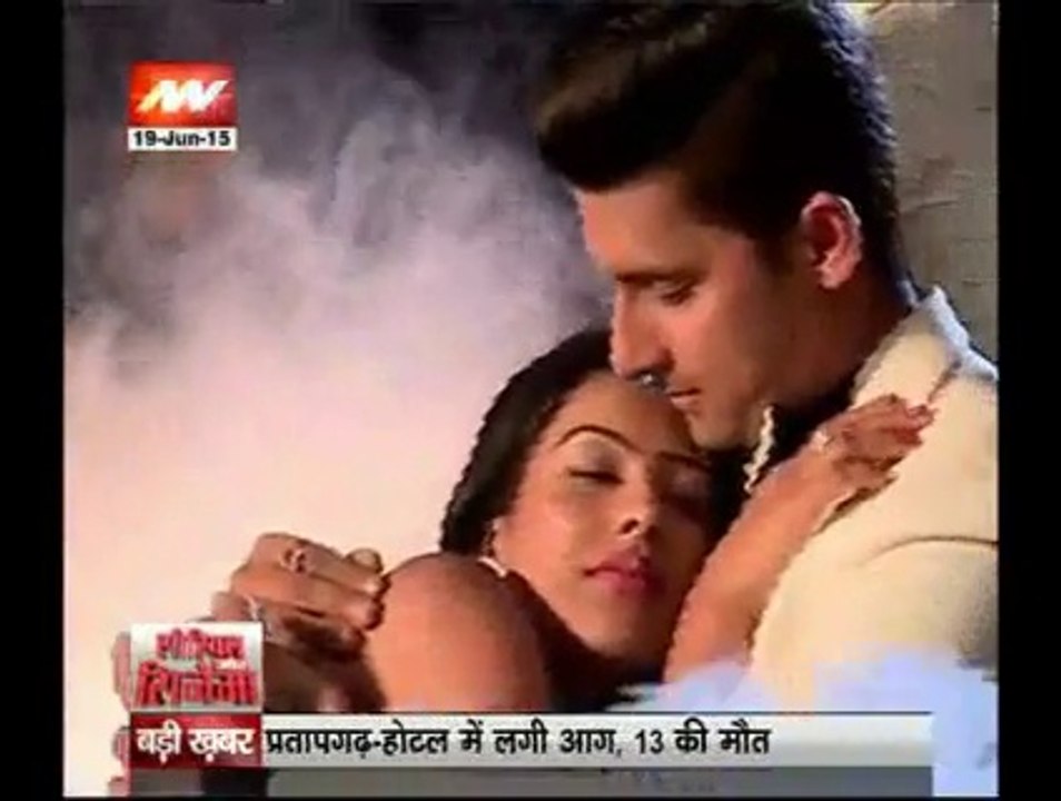 Sid Aur Roshni Dube Ek Doosre Ke Pyaar Main - Jamai Raja - 21 June 2015