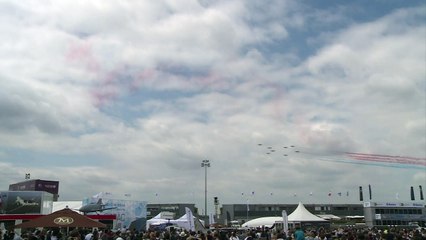 La Patrouille de France, star tricolore du Bourget