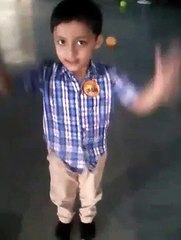 Hindi Song by LKG kid