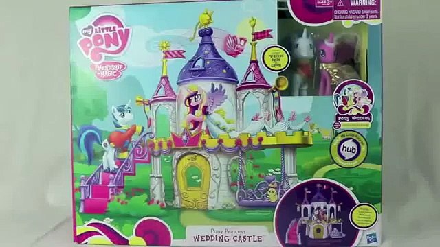My Little Pony Friendship Magic Pony Princess Wedding Castle Toy Review