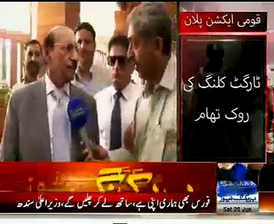 Qaim Ali Shah - Talks underway with DG Rangers...