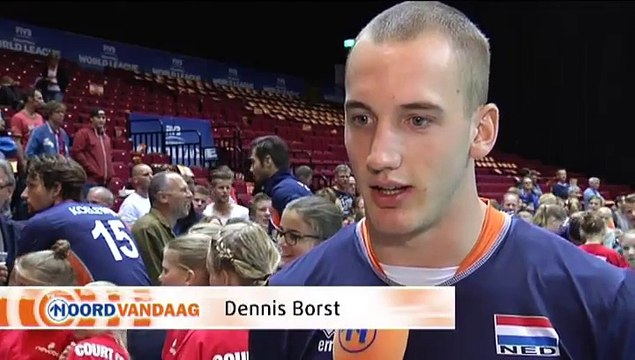 Nederlands volleybalteam wint in Groningen - RTV Noord