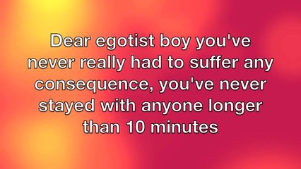 Alanis Morissette Narcissus lyrics