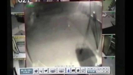 RAW 'Ghost' Caught On Camera at Espanola Police Station in New Mexico - CCTV VIDEO
