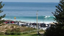 Surfing Trigg Point Perth