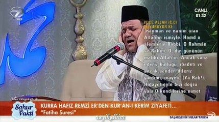 Remzi Er Fatiha suresi Ramazan 2015