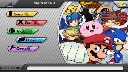 Super Smash Flash 2 (Demo) Mario Vs. Naruto Vs. Goku Vs. Ichigo