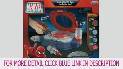 Check Uncle Milton Marvel Science, Spider-Man Web Creator Lab Top