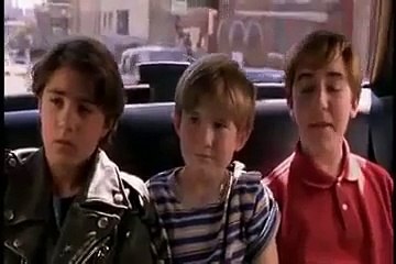 Melanie Flashes Her Tits for 3 Boys