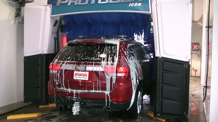 The ProTouch ICON 3-Brush Friction Car Wash System by PDQ Manufacturing