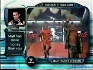 Booker T & Rob Van Dam vs. Matt Hardy & Test