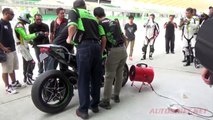 Kawasaki Ninja H2R test