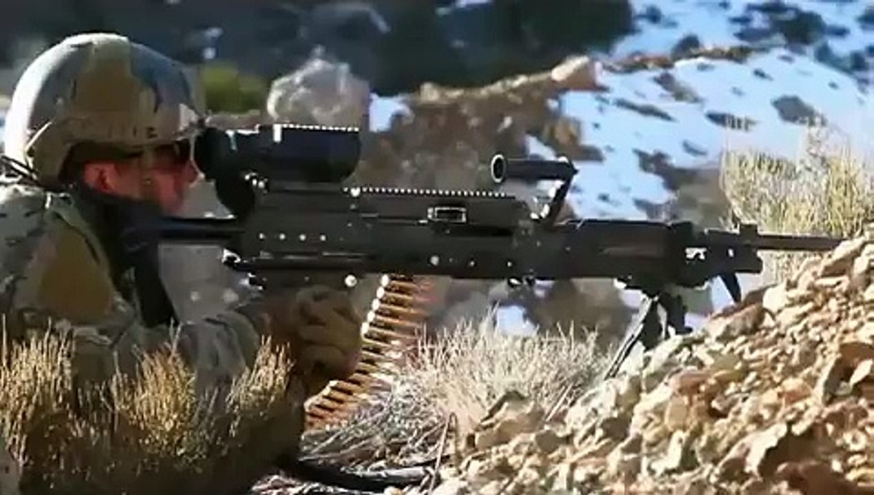 General Dynamics Ordnance & Tactical Systems - Light Weight .338 Cal Medium Machine Gun [480p]